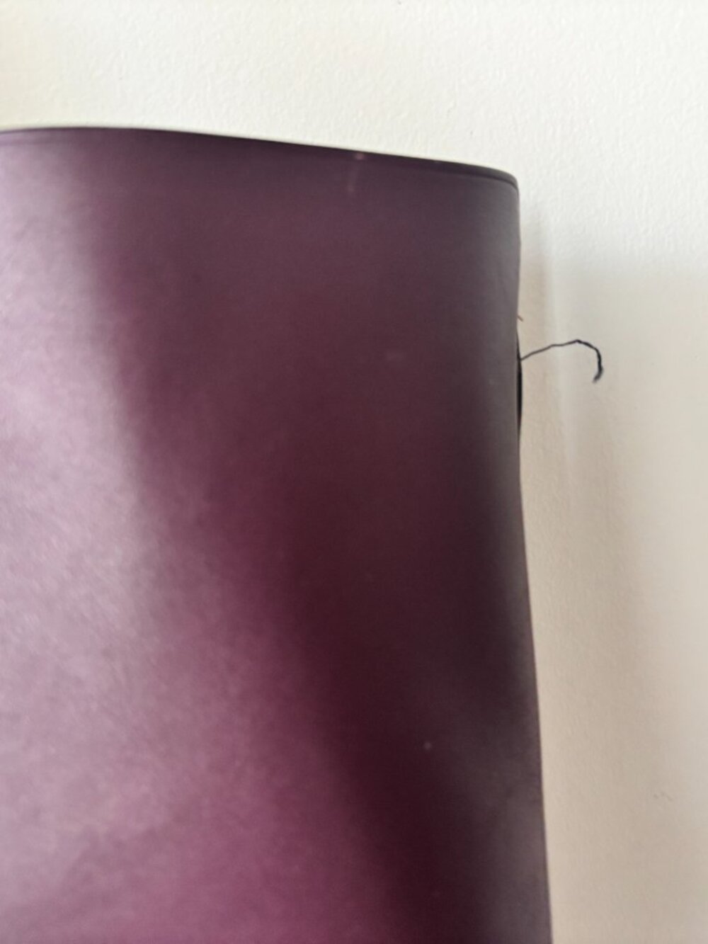 Coach Central Tote 78218 Deep Plum Leather Chain Accent Shoulder Bag AS IS READ - Picture 14 of 16